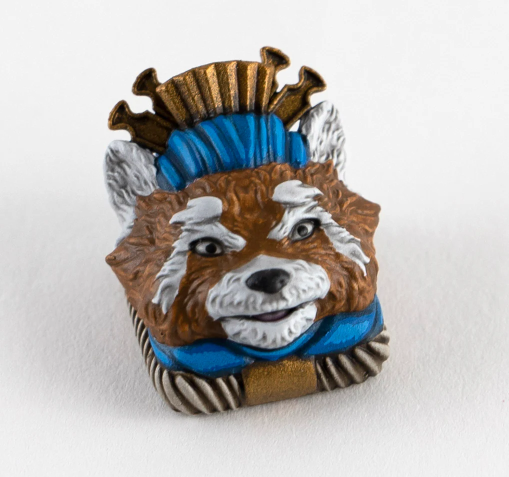 Peacaps Kaika Hand Painted Artisan Keycap
