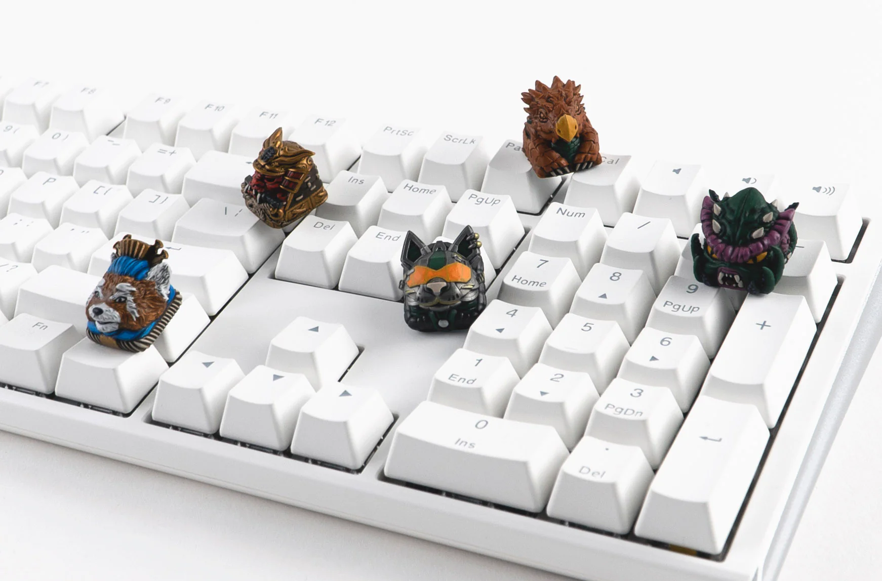 Peacaps Kaika Hand Painted Artisan Keycap - Image 9
