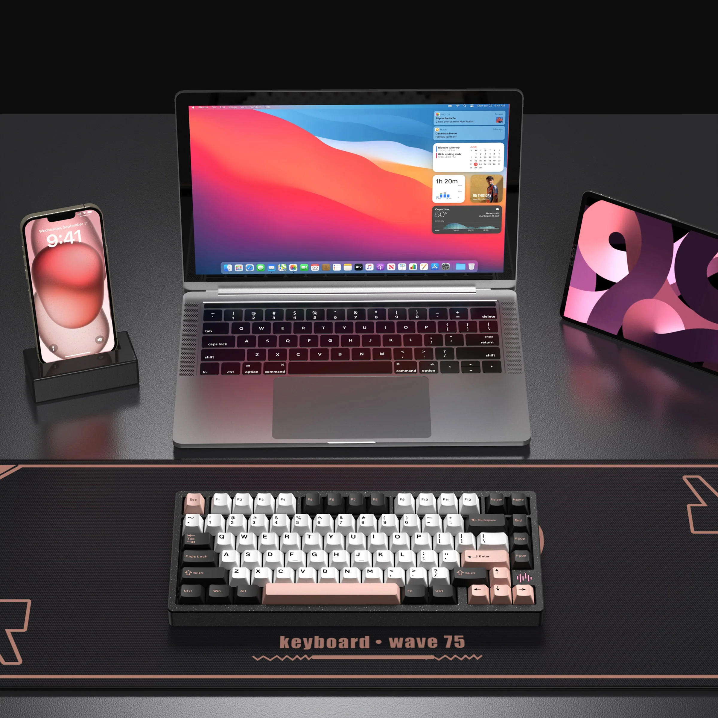 PMOKEY Wave 75 Pro Aluminum Wireless Keyboard - Image 13
