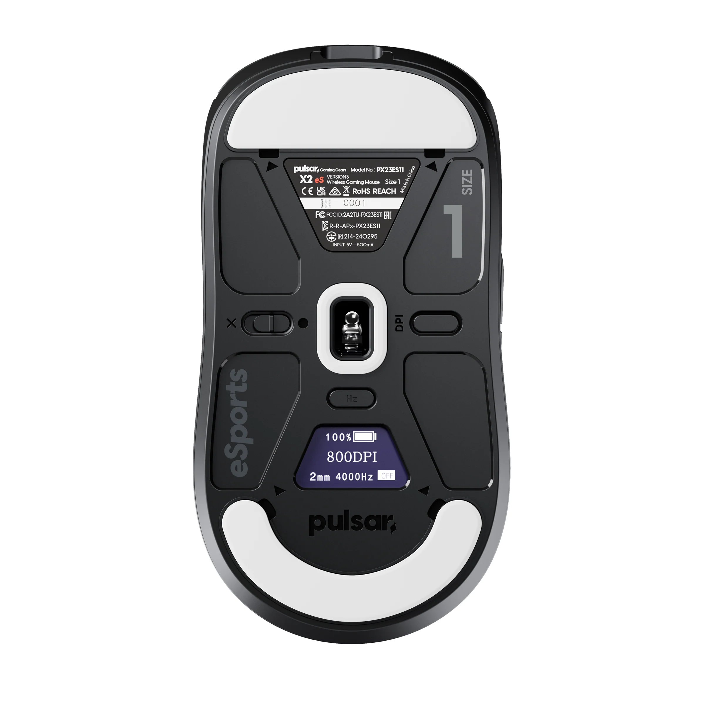 Pulsar X2 v3 eS 1K / 8K Wireless Mouse - Image 4