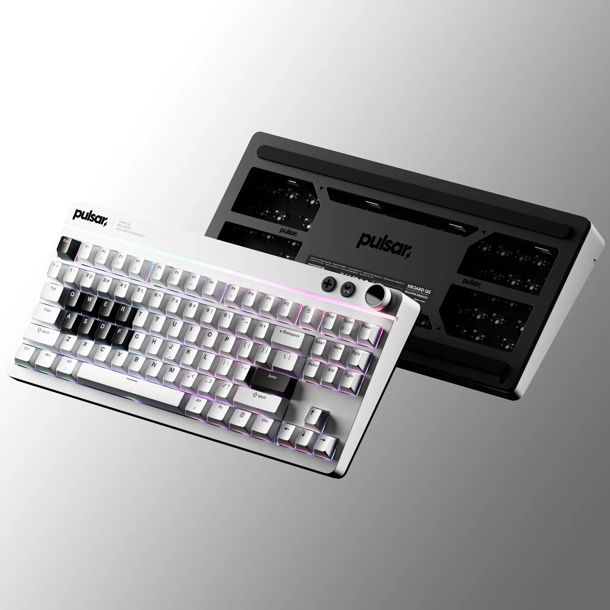 Pulsar Xboard QS Aluminum TKL Hotswap RGB Mechanical Keyboard - Image 11