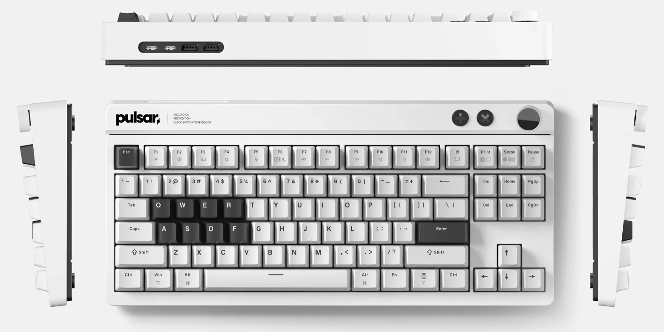 Pulsar Xboard QS Aluminum TKL Hotswap RGB Mechanical Keyboard - Image 2