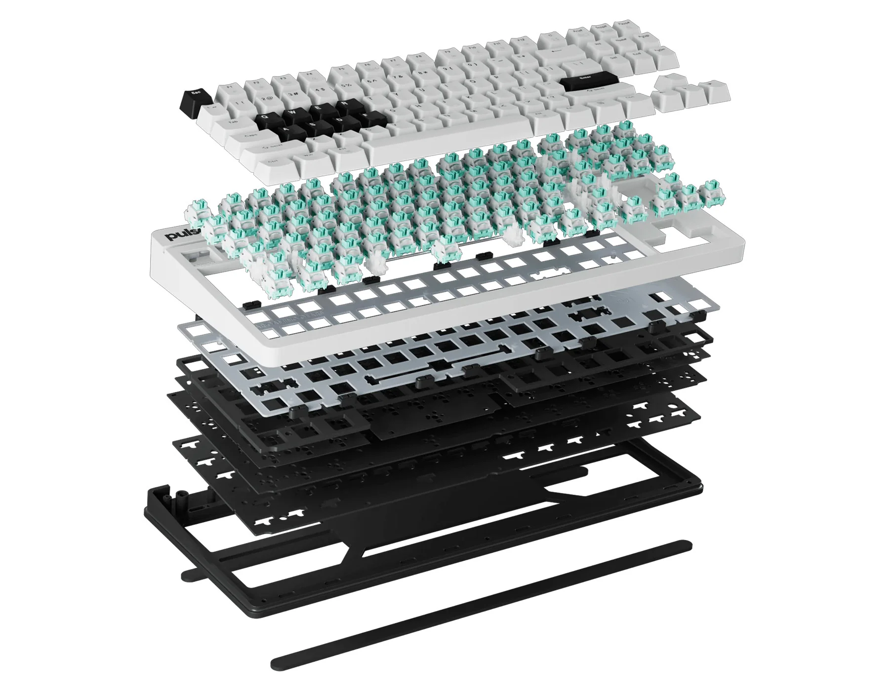 Pulsar Xboard QS Aluminum TKL Hotswap RGB Mechanical Keyboard - Image 7