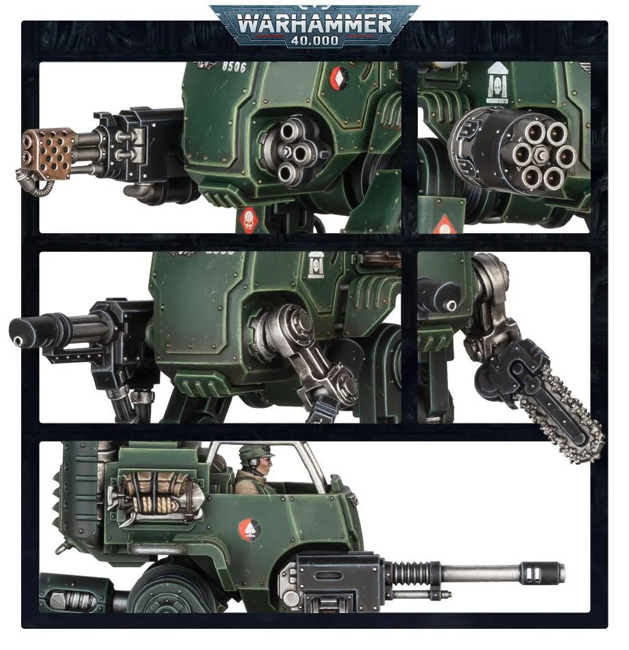 Warhammer 40000 Astra Militarum Armoured Sentinel - Image 2