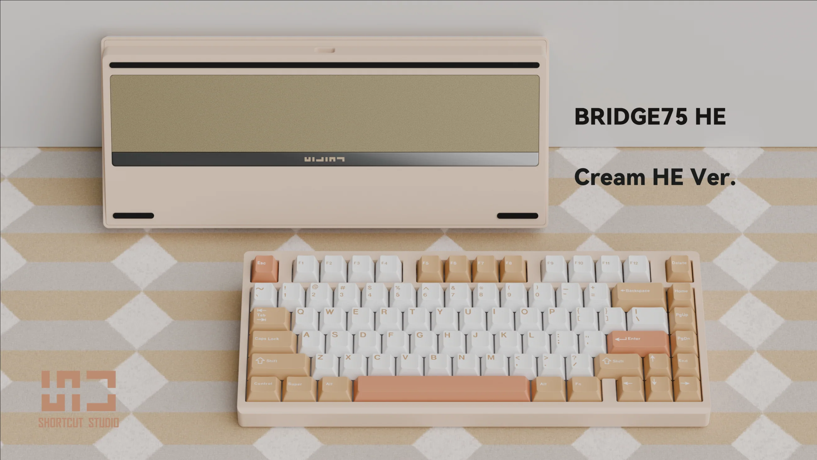 Shortcut Studio Bridge75 HE 8K Aluminum 75% Hotswap Mechanical Keyboard - Image 30