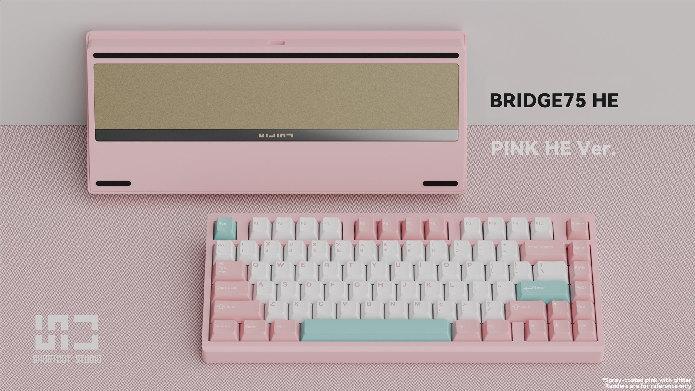 Shortcut Studio Bridge75 HE 8K Aluminum 75% Hotswap Mechanical Keyboard - Image 33