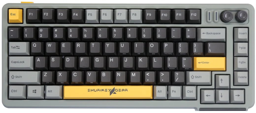Shurikey Saizo 001 75% Bluetooth 5.0 White LED Double Shot ABS EC Mechanical Keyboard - Image 6