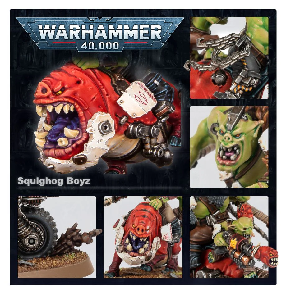 Warhammer 40000 Orks : Squighog Boyz - Image 9