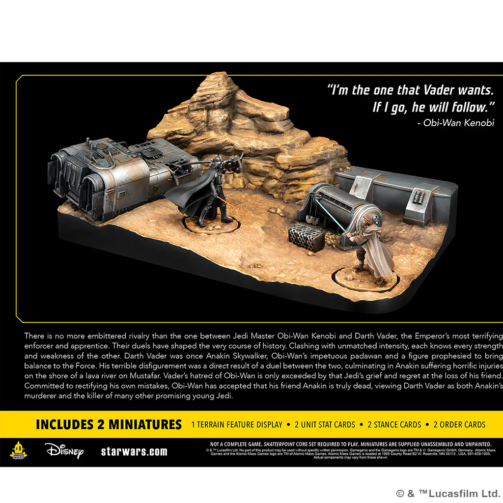 Star Wars : Shatterpoint - You Cannot Run Duel Pack - Image 2
