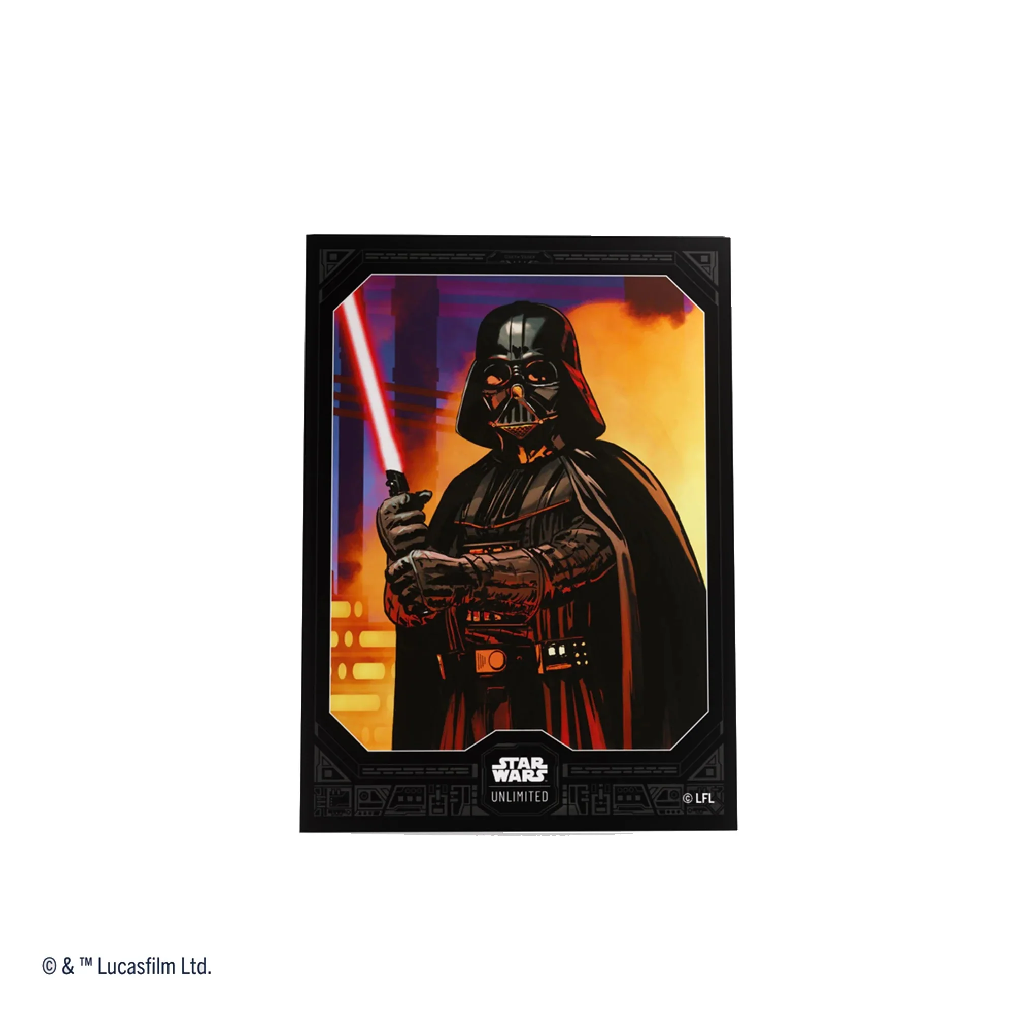 Star Wars Unlimited Art Card Sleeves Darth Vader Double Sleeving Pack - Image 4