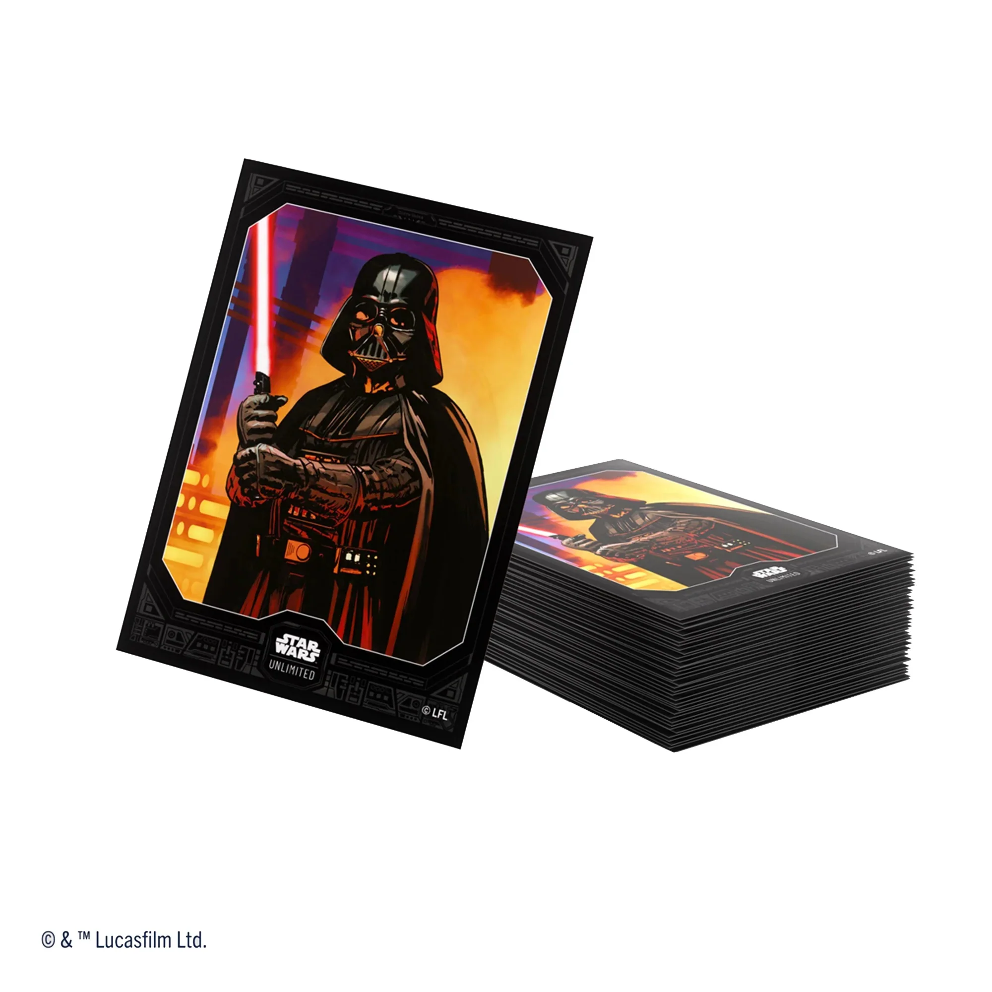 Star Wars Unlimited Art Card Sleeves Darth Vader Double Sleeving Pack - Image 5