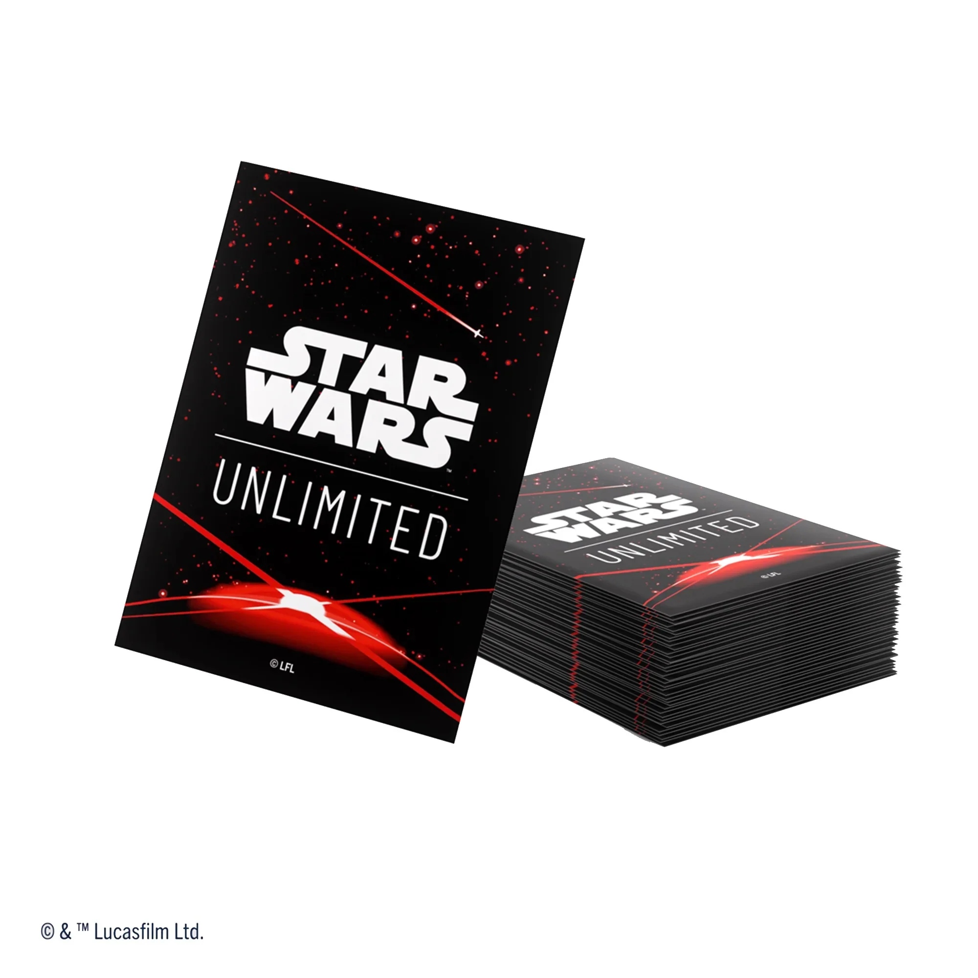 Star Wars Unlimited Art Card Sleeves Space Red - Image 2