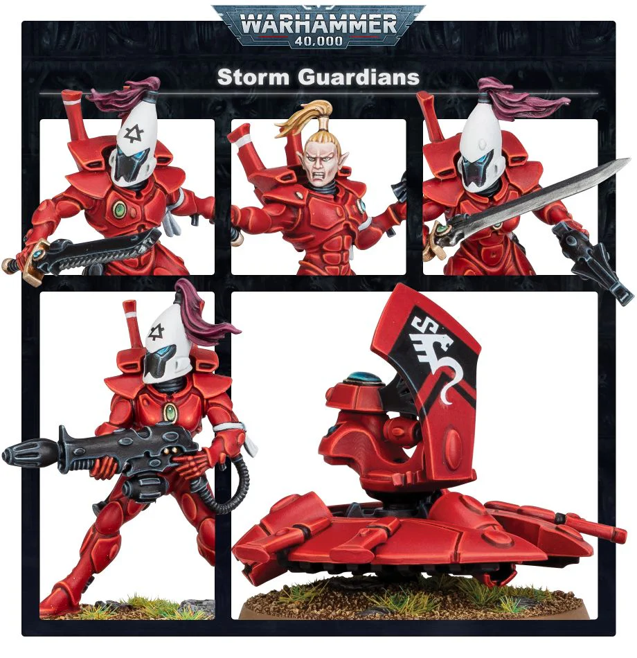 Warhammer 40000 Aeldari : Storm Guardians / Guardian Defenders - Image 2