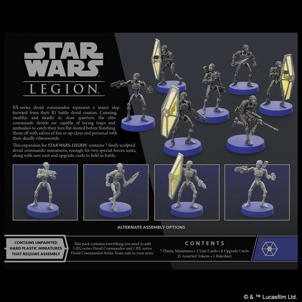 SW Legion: BX-series Droid Commandos Unit Expansion - Image 3