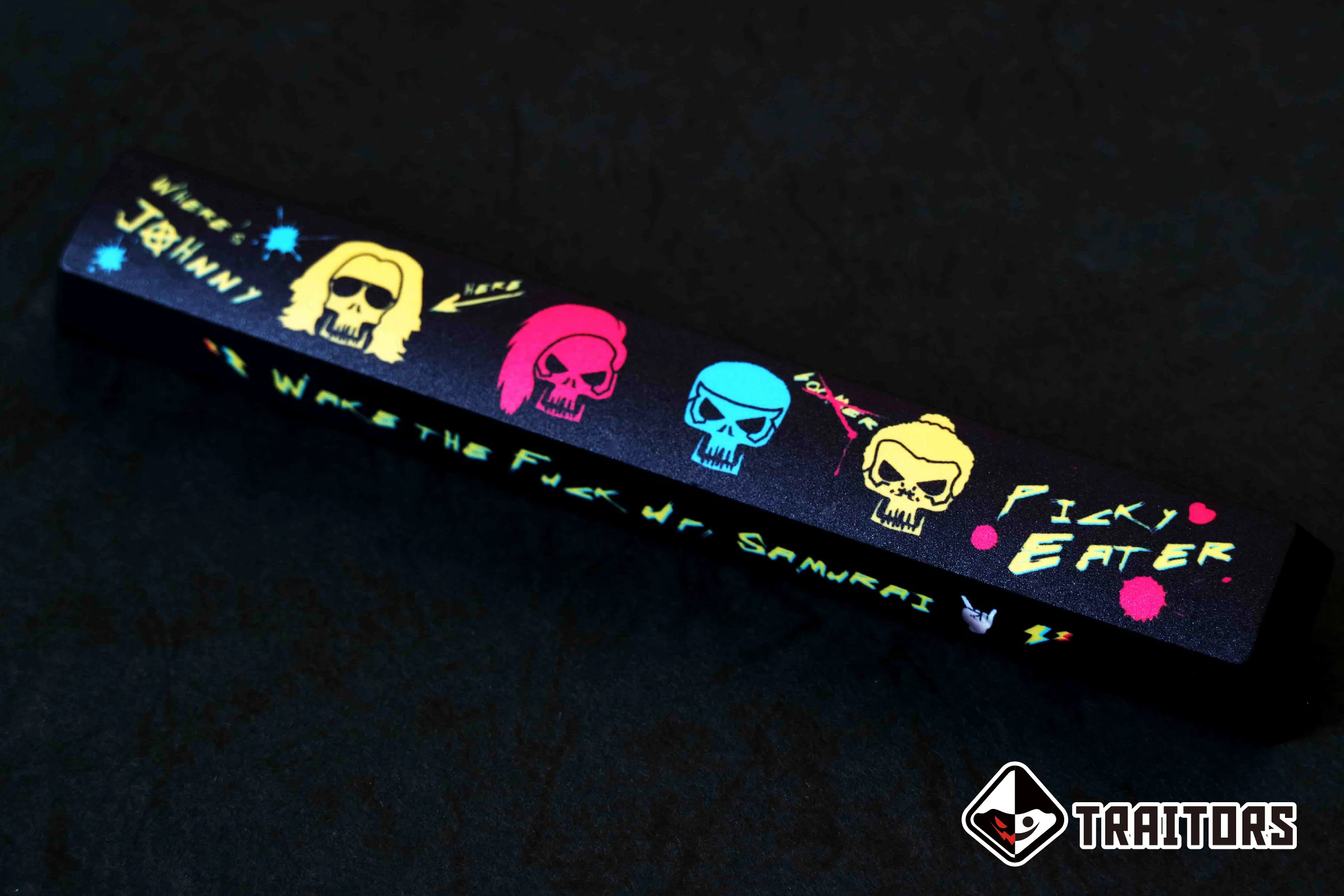 Traitors Where's Johnny 6 Key OEM Profile Dye Sub PBT Keycap Set - Image 4
