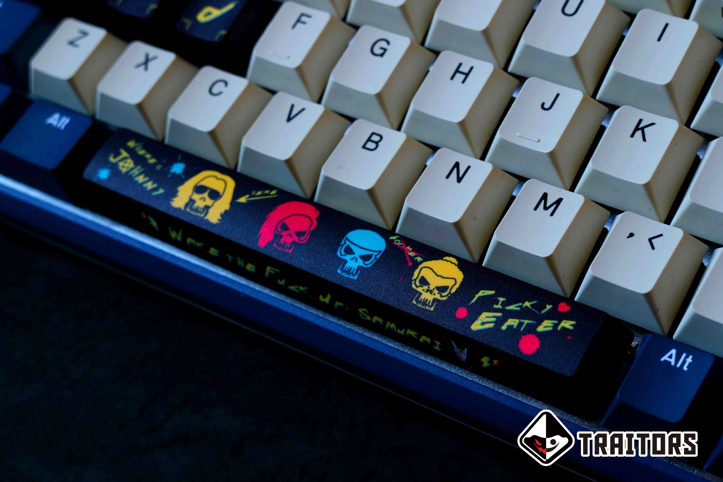Traitors Where's Johnny 6 Key OEM Profile Dye Sub PBT Keycap Set - Image 7