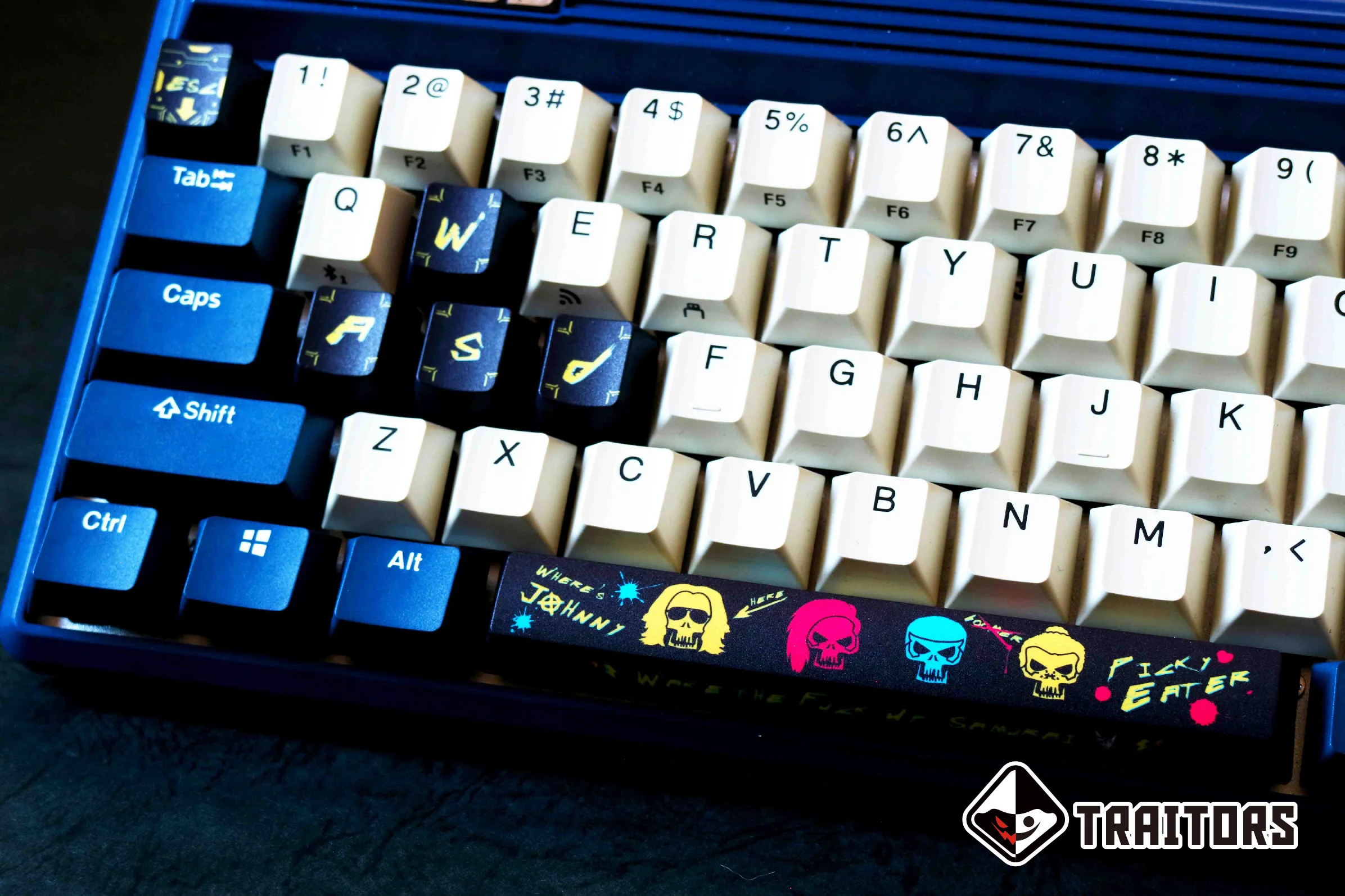 Traitors Where's Johnny 6 Key OEM Profile Dye Sub PBT Keycap Set - Image 8