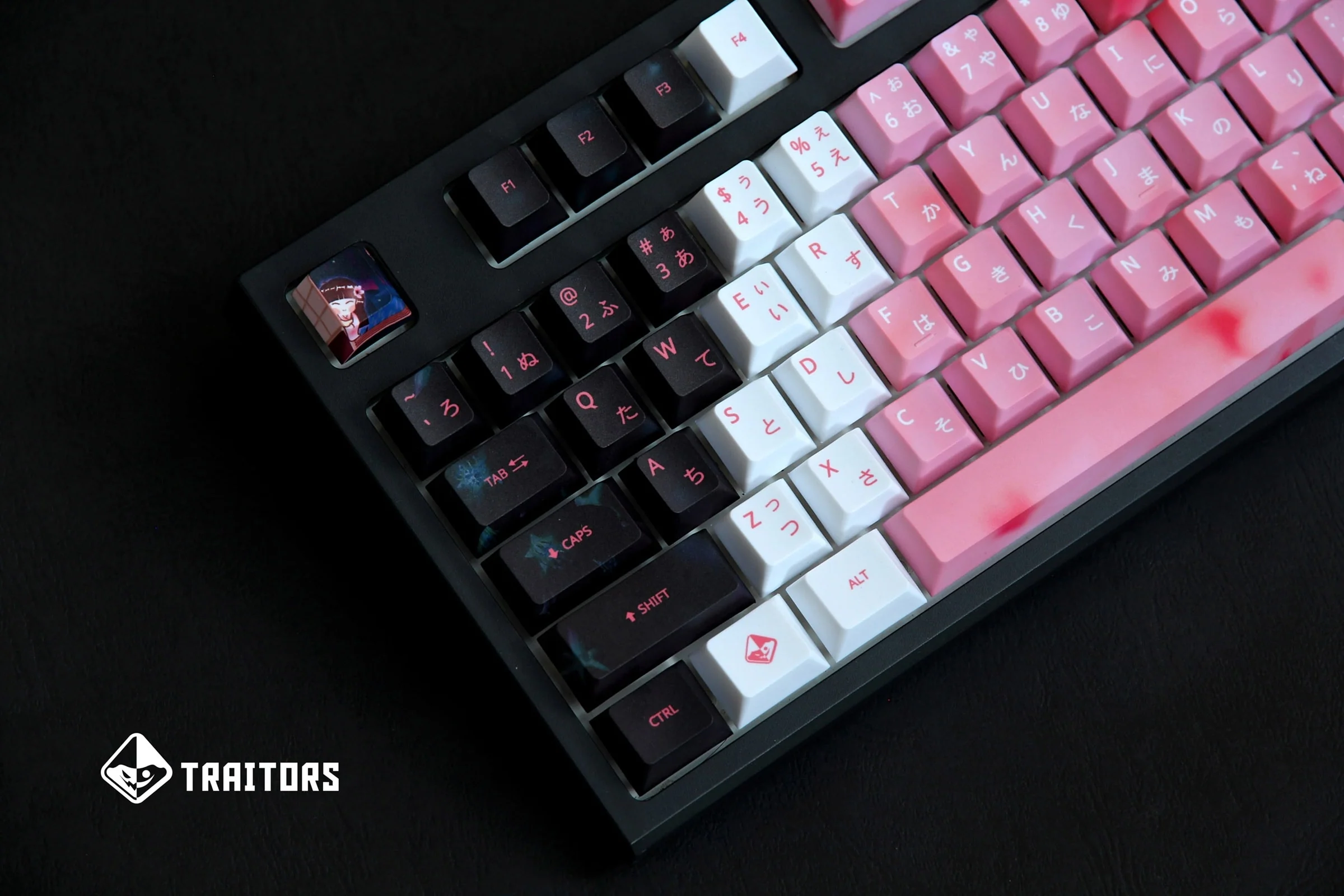 Traitors Zashiki Warashi 109 Key Cherry Profile Dye Sub PBT Keycap Set - Image 2