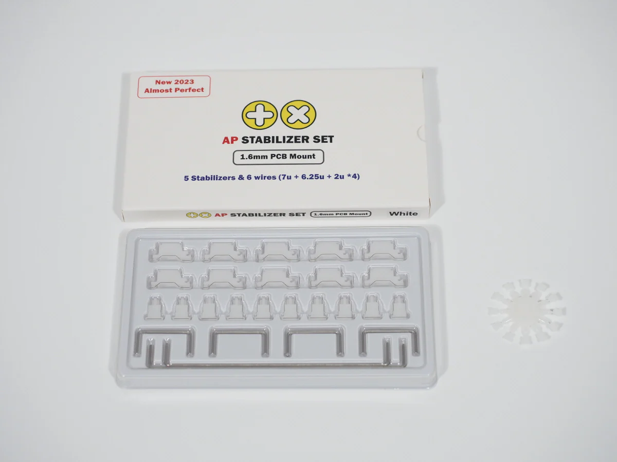 TX AP Stabilizers 1.6mm PCB Mount Clip-in TKL Kit - Image 5