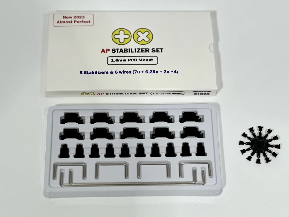 TX AP Stabilizers 1.6mm PCB Mount Clip-in TKL Kit - Image 6
