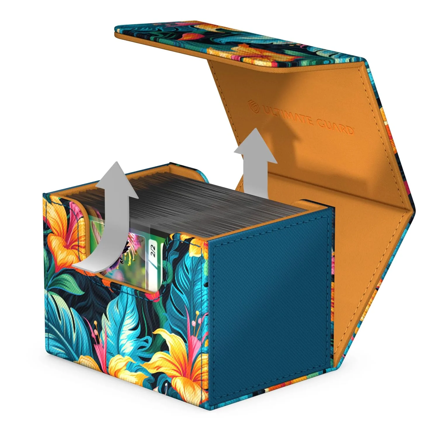Ultimate Guard Sidewinder 100+ Floral Places II Tulum Blue - Image 3