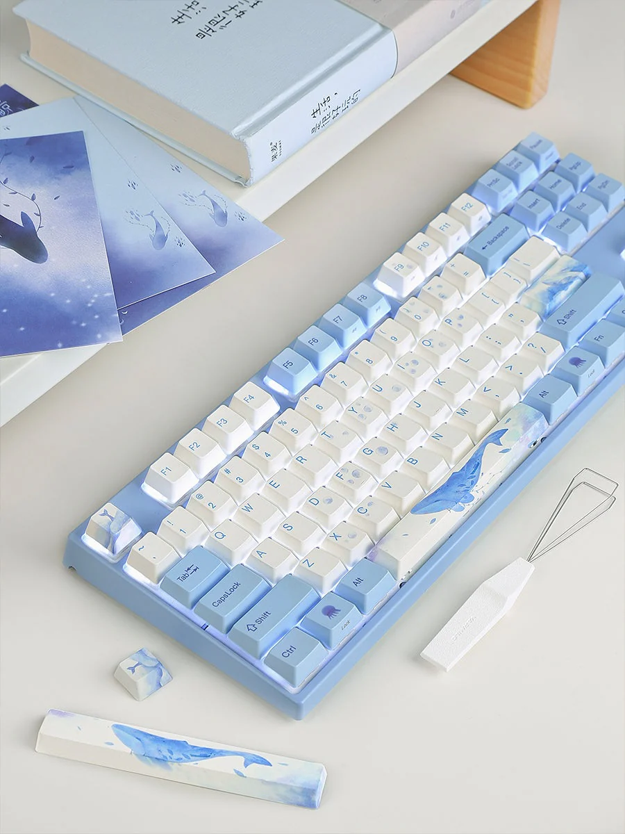 Varmilo APT87 Sea Melody TKL Hotswap Wireless RGB Keyboard - Image 5
