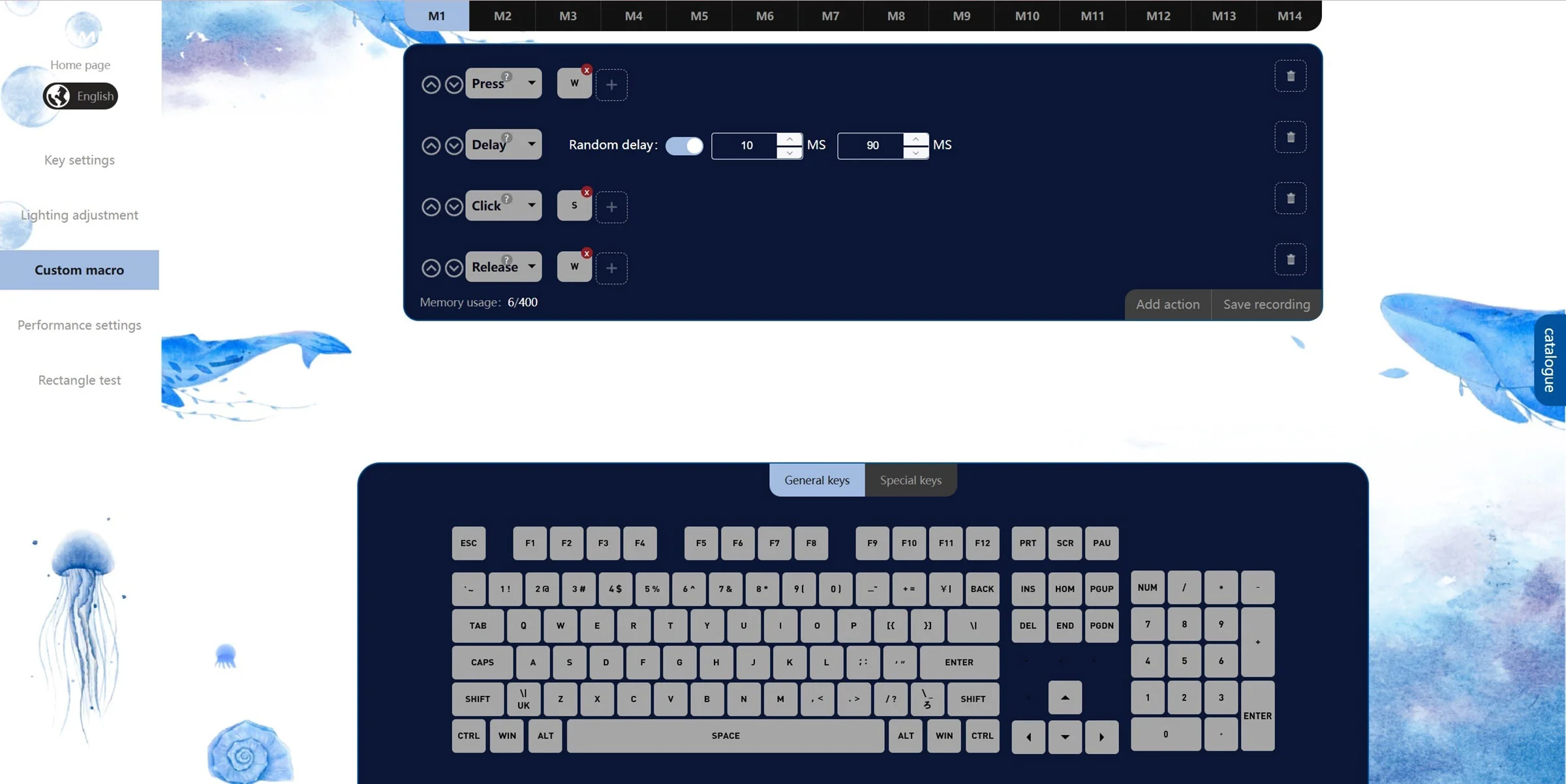 Varmilo APT87 Sea Melody TKL Hotswap Wireless RGB Keyboard - Image 7