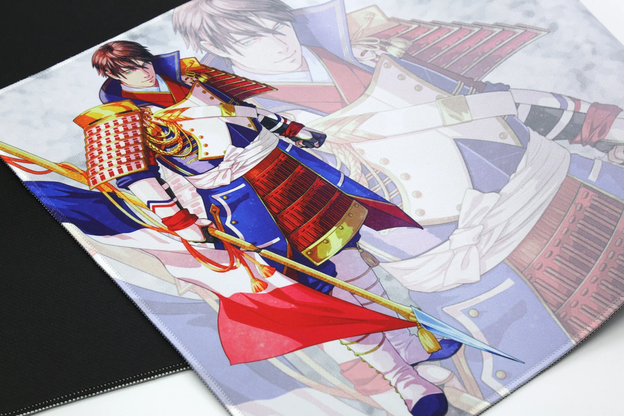 Varmilo Extra Large Olympics France Desk Mat with Stitched Edges - Image 2