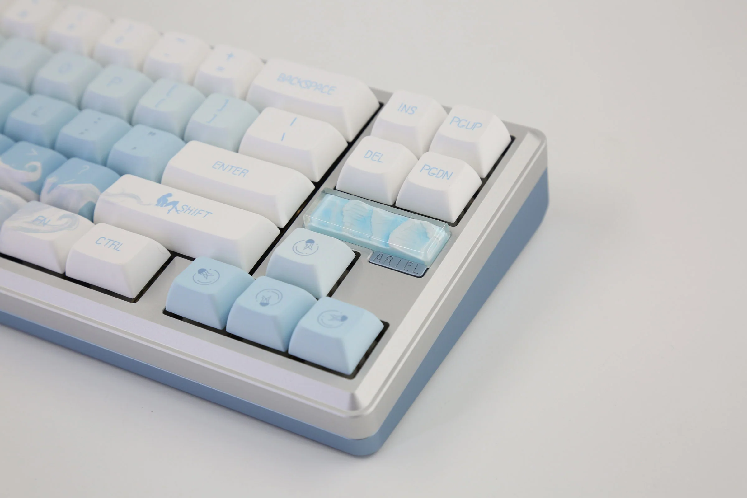 Varmilo Sword68 Ariel Aluminum 65% Hotswap Wireless RGB Mechanical Keyboard - Image 7