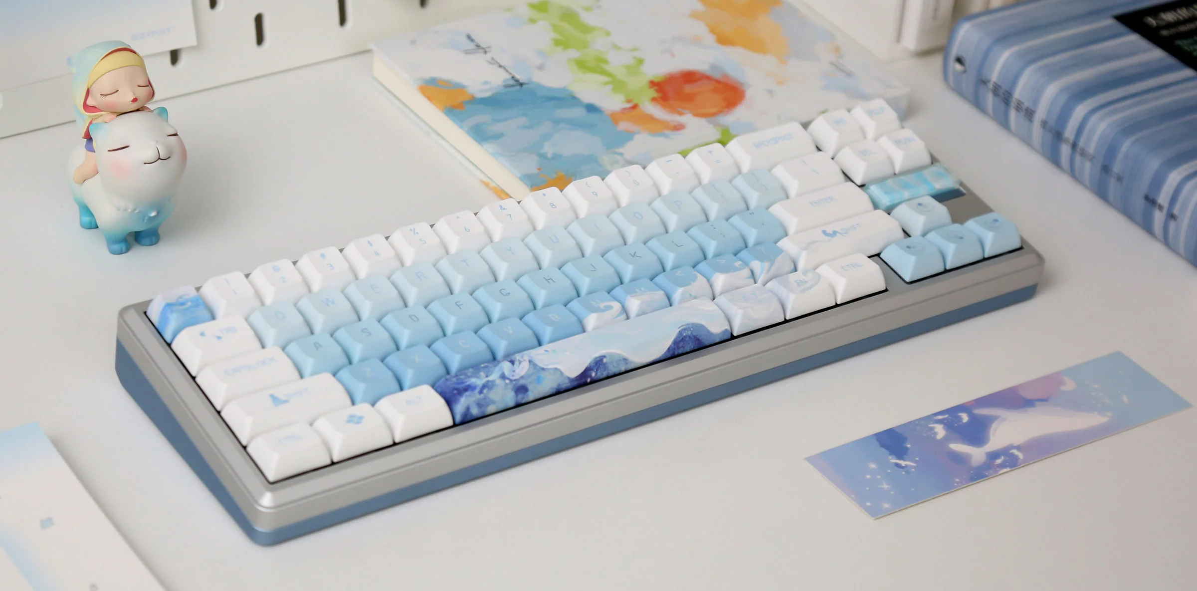 Varmilo Sword68 Ariel Aluminum 65% Hotswap Wireless RGB Mechanical Keyboard - Image 8