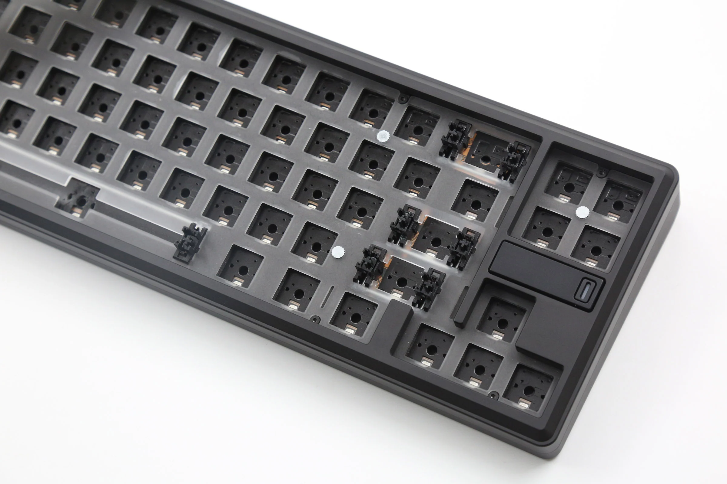 Varmilo Sword68 Classic Black Aluminum Barebones 65% Hotswap Bluetooth RGB Mechanical Keyboard - Image 2