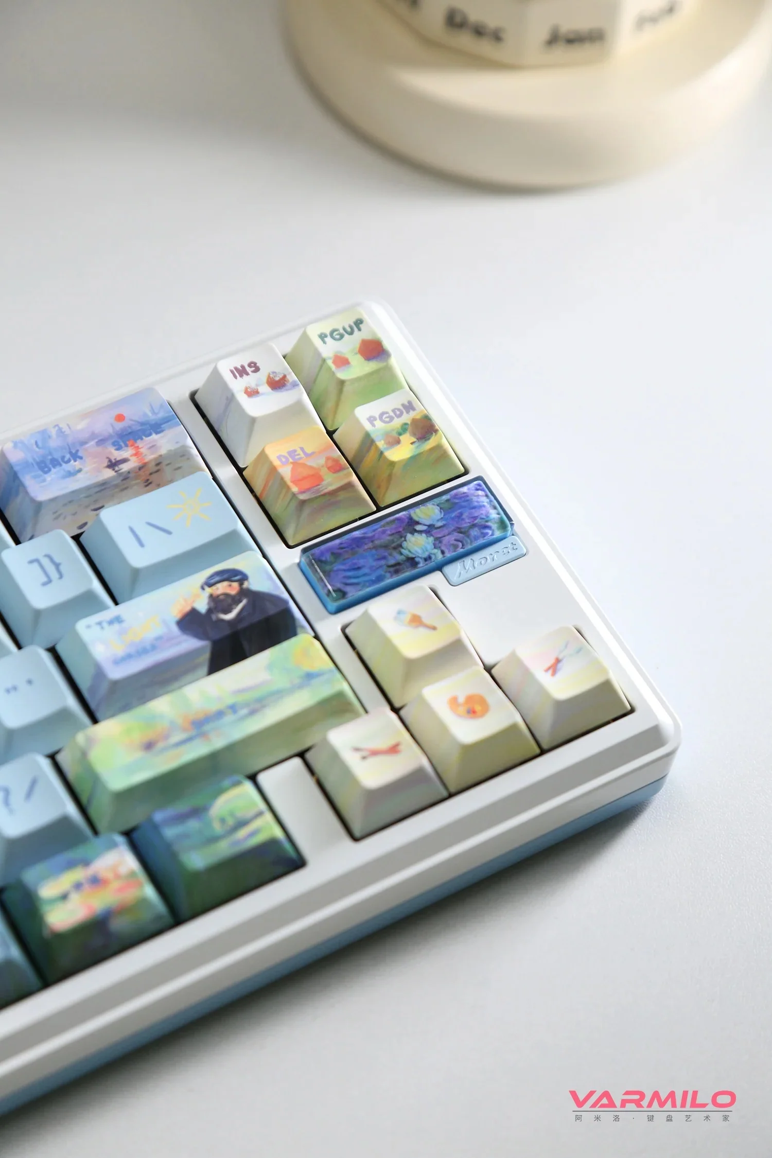 Varmilo Sword68 Monet Aluminum 65% Hotswap Wireless RGB Mechanical Keyboard - Image 4