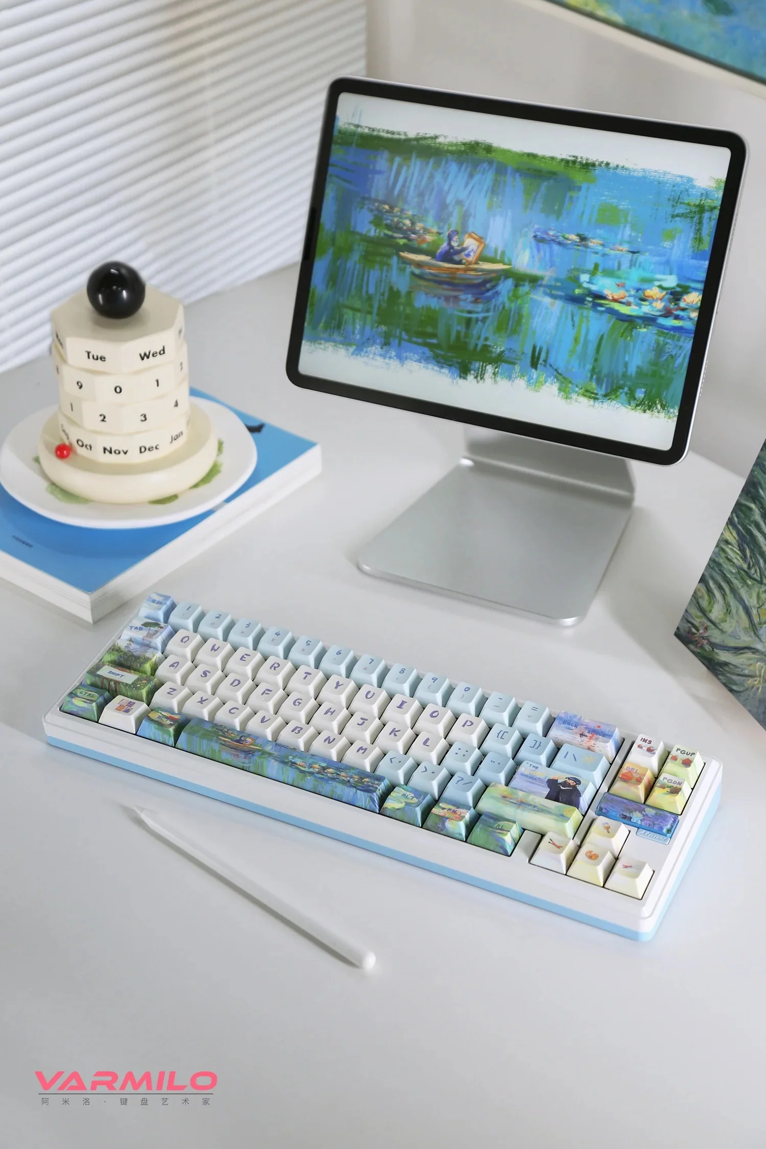 Varmilo Sword68 Monet Aluminum 65% Hotswap Wireless RGB Mechanical Keyboard - Image 7