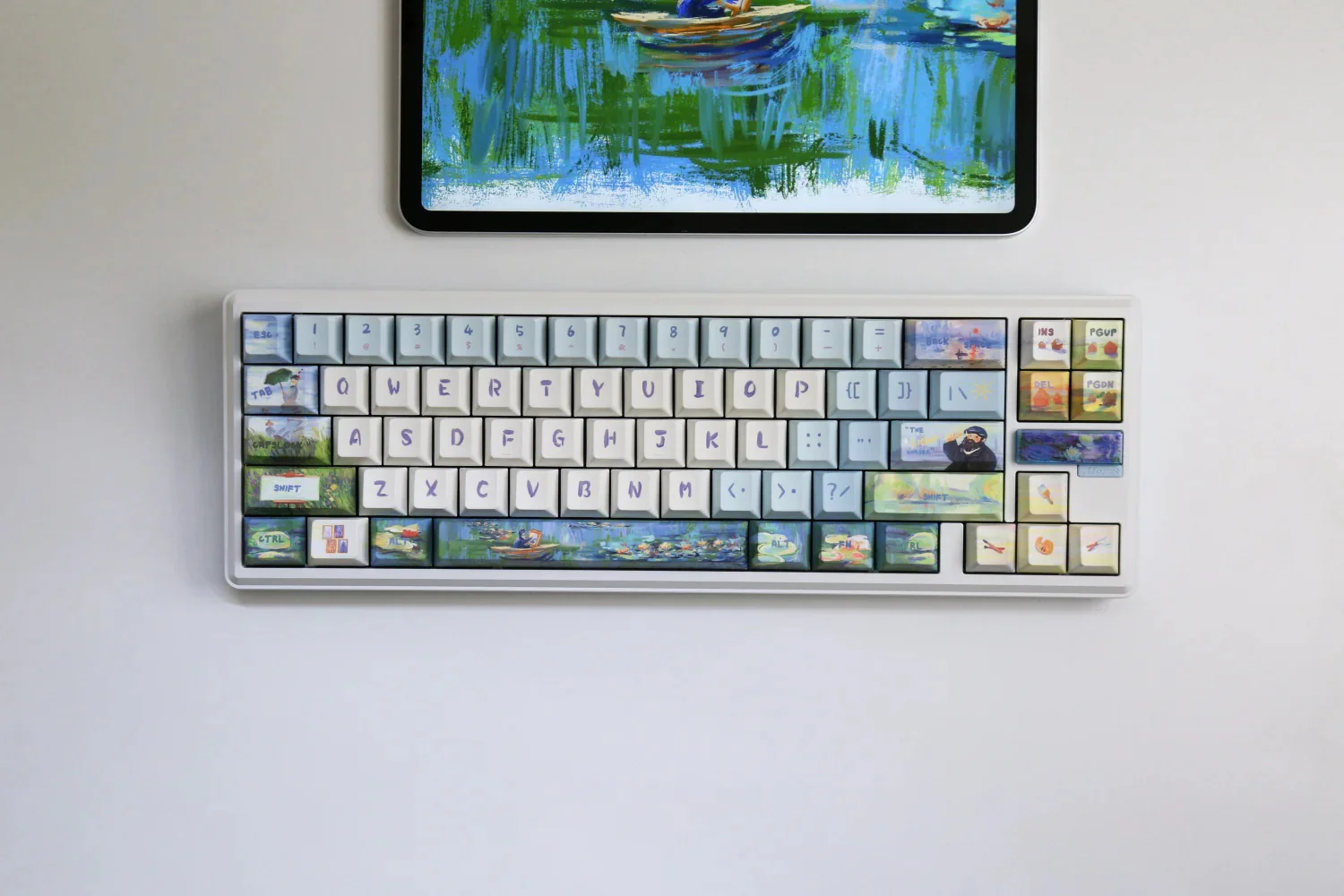 Varmilo Sword68 Monet Aluminum 65% Hotswap Wireless RGB Mechanical Keyboard - Image 8
