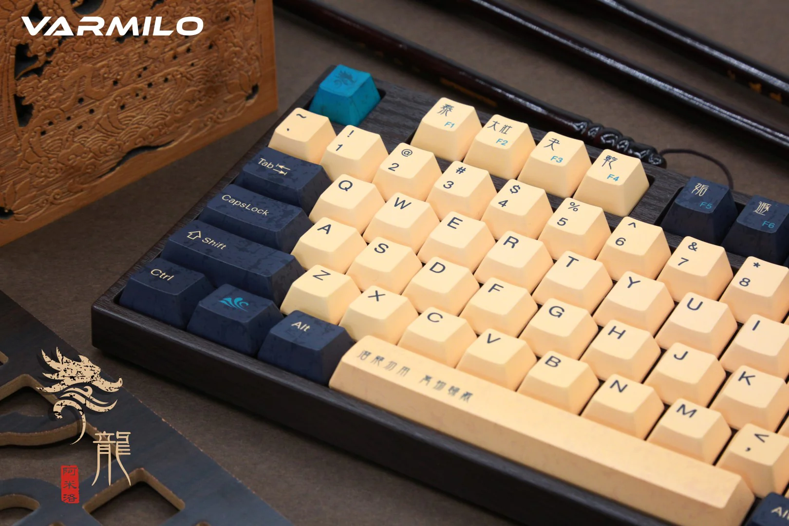 Varmilo VA104S Loong II White LED Dye Sub PBT Mechanical Keyboard - Image 11