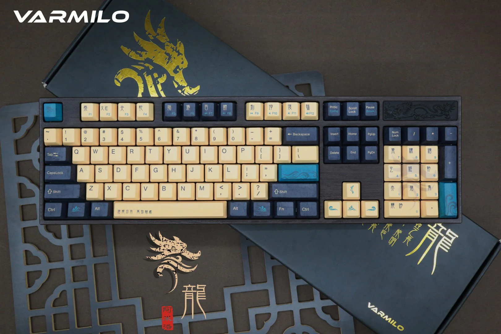 Varmilo VA104S Loong II White LED Dye Sub PBT Mechanical Keyboard - Image 2