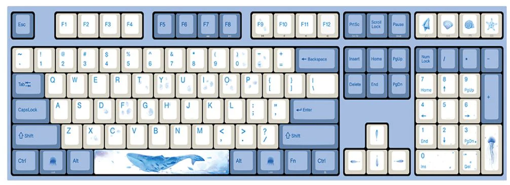 Varmilo VA Series V2 Sea Melody Mechanical Keyboard - Image 10