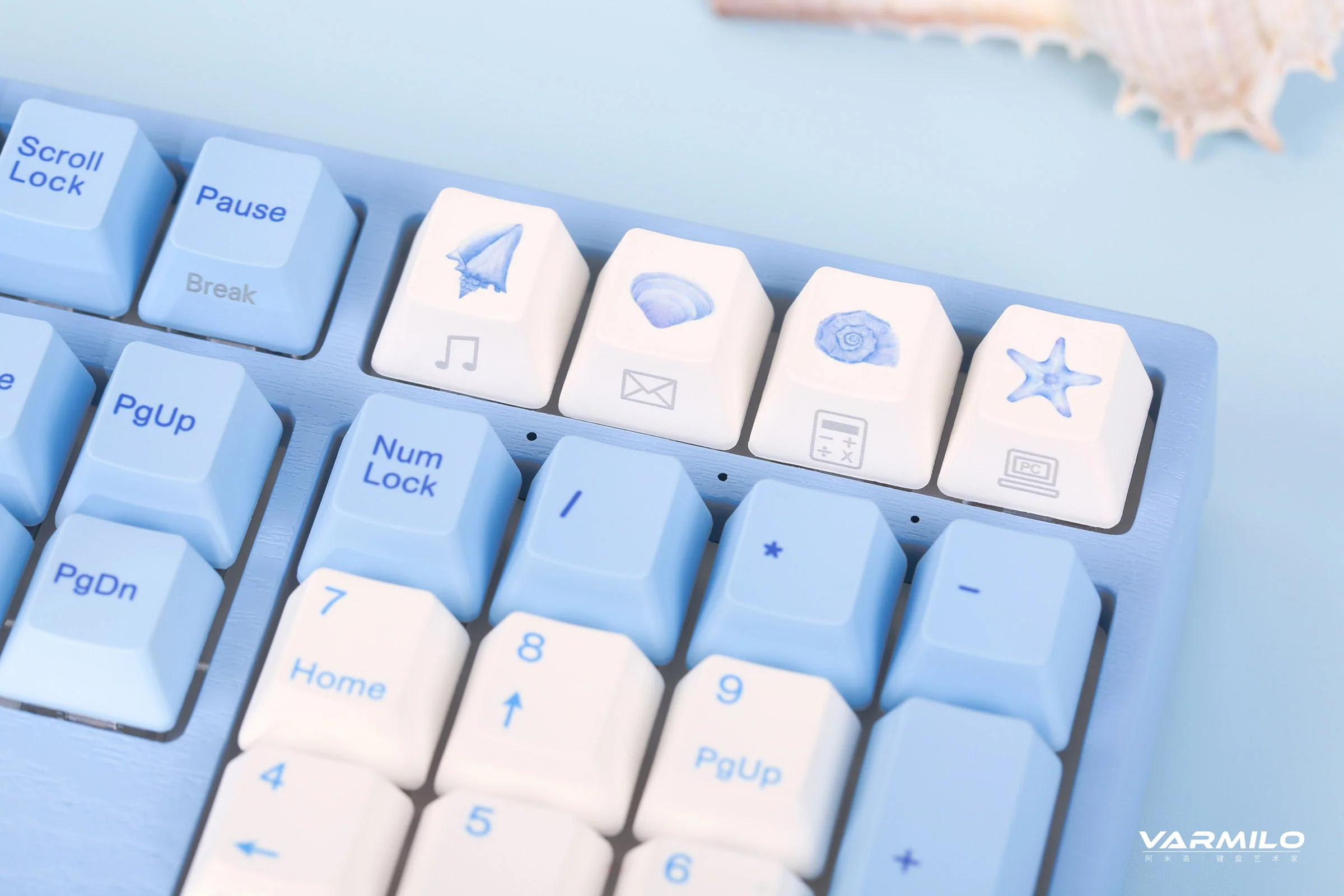 Varmilo VA Series V2 Sea Melody Mechanical Keyboard - Image 4