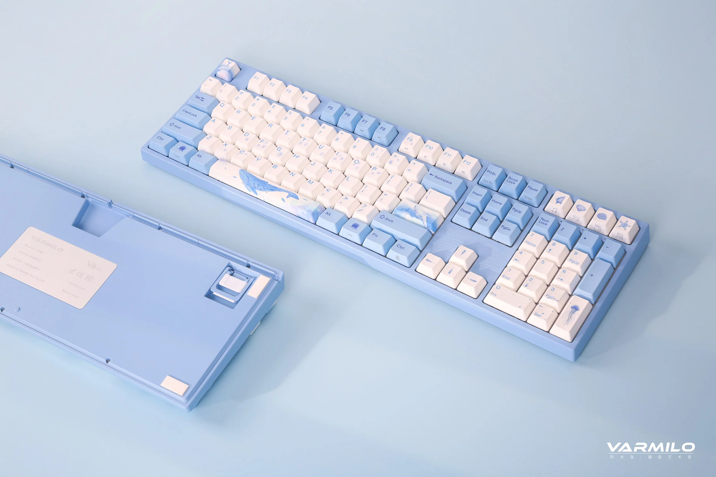 Varmilo VA Series V2 Sea Melody Mechanical Keyboard - Image 7