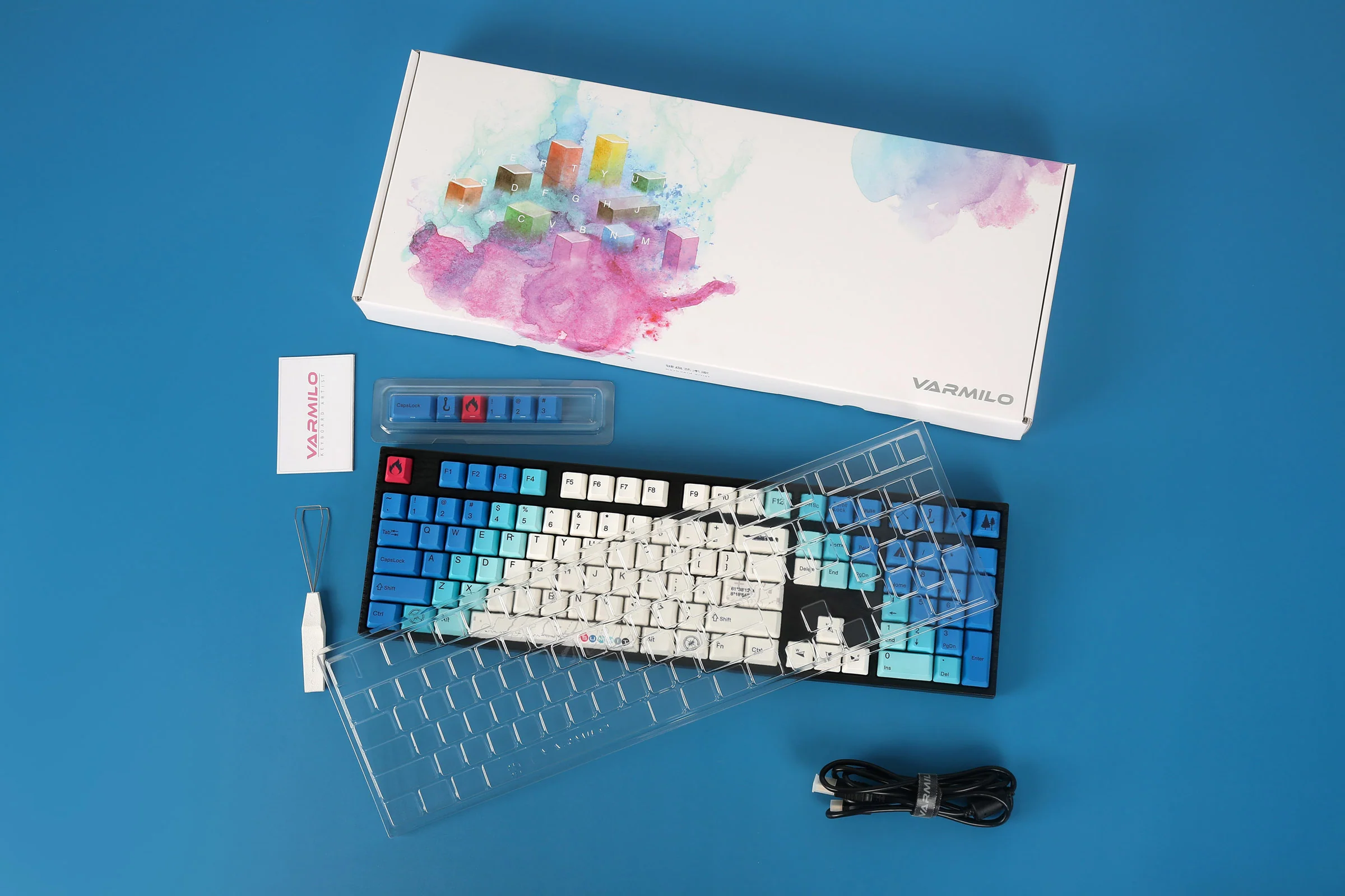 Varmilo VA Series V2 Summit R2 White LED Mechanical Keyboard - Image 7