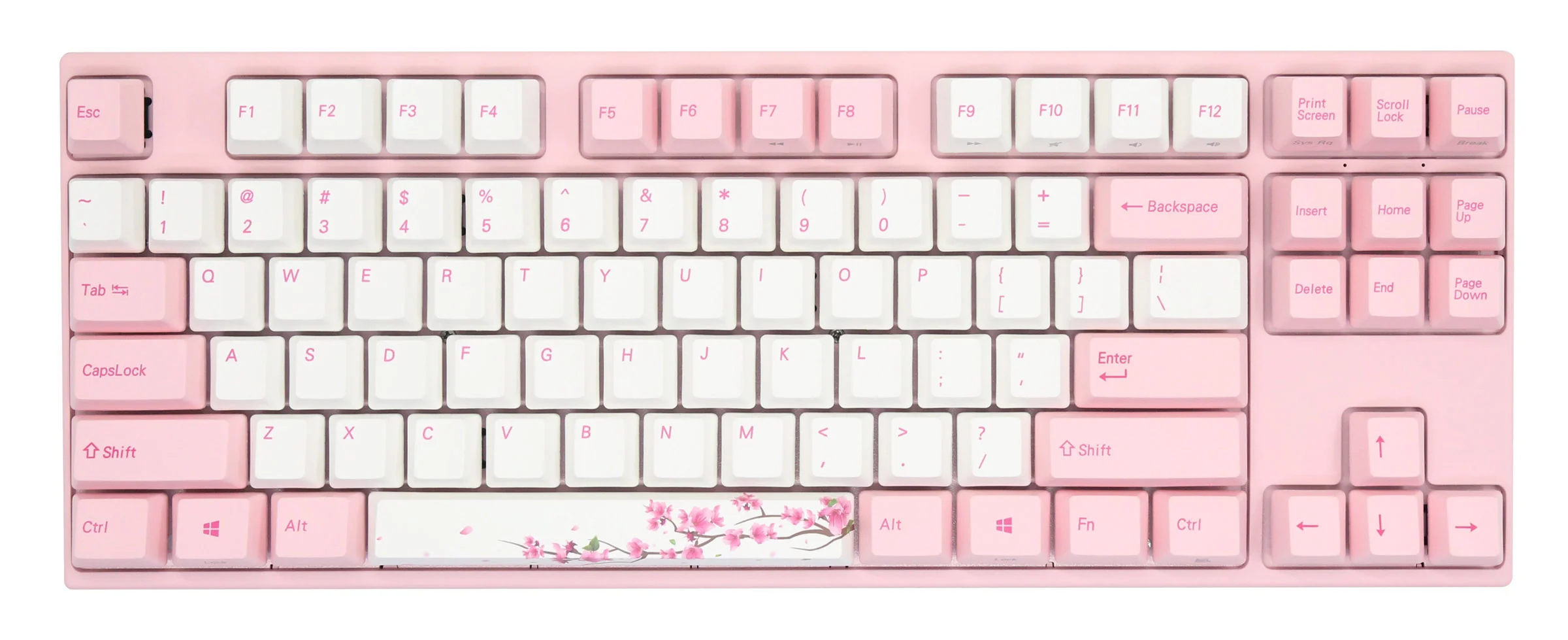Varmilo VA Series V2 Sakura Round 1 TKL Mechanical Keyboard