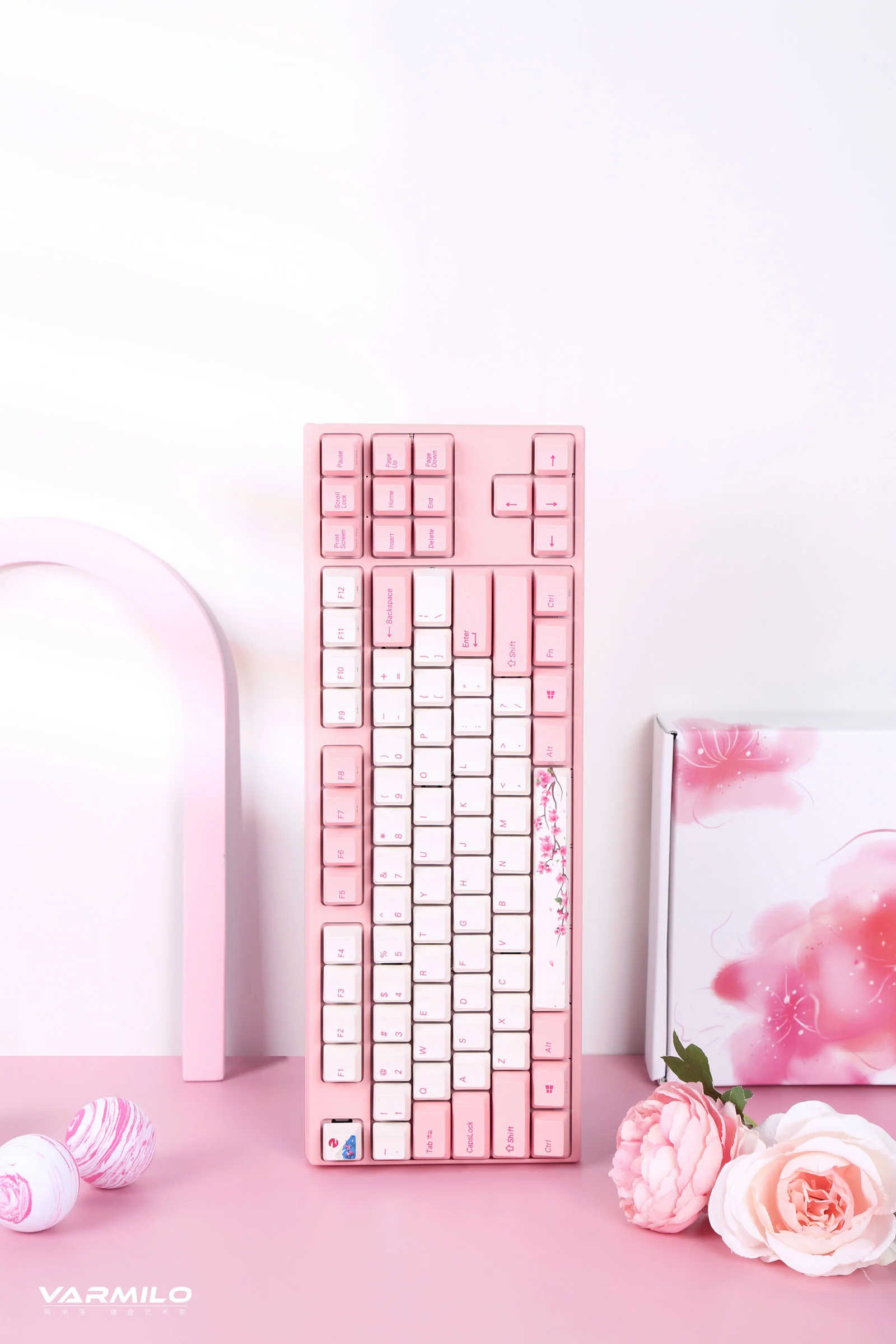 Varmilo VA Series V2 Sakura Round 1 TKL Mechanical Keyboard - Image 10