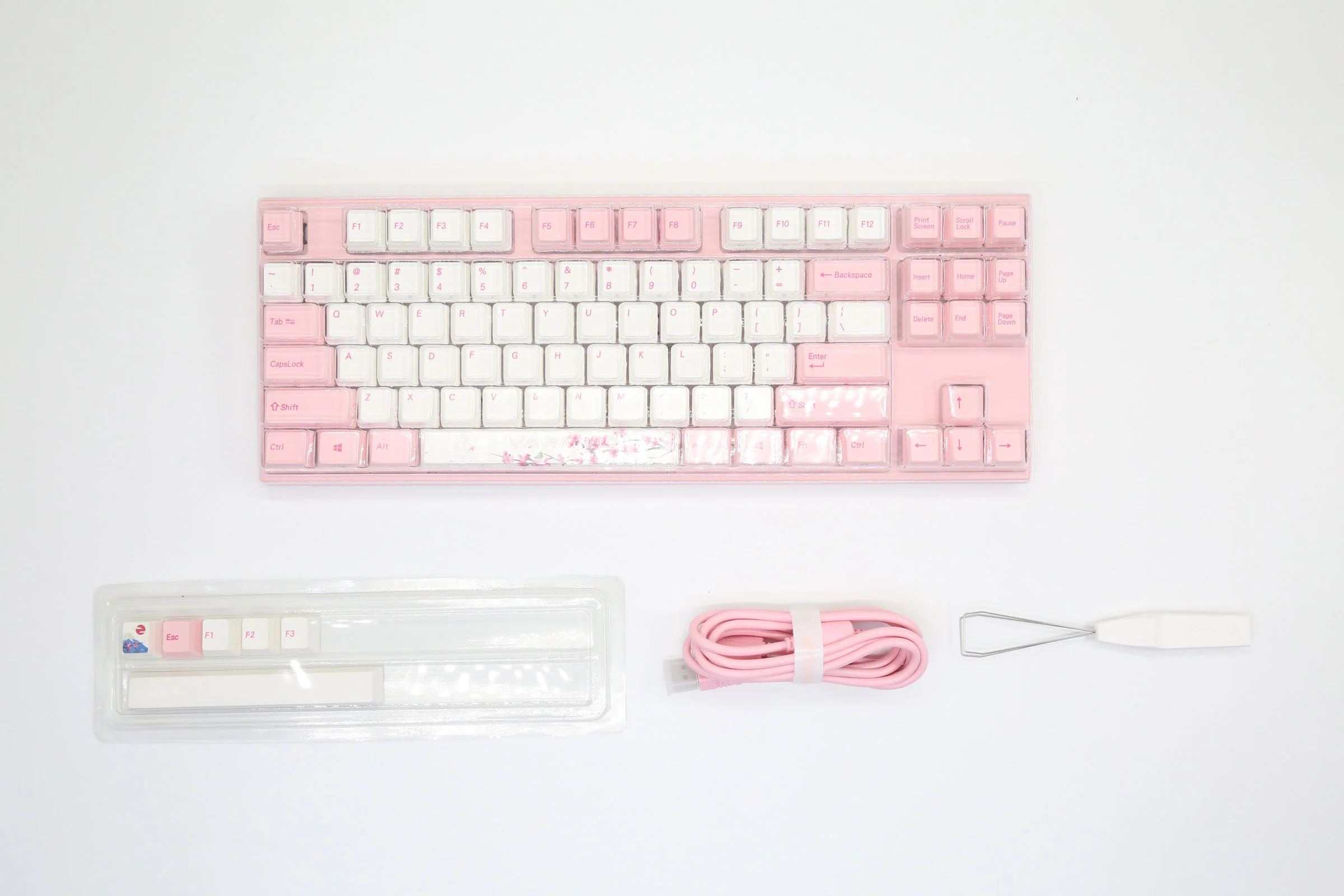 Varmilo VA Series V2 Sakura Round 1 TKL Mechanical Keyboard - Image 4