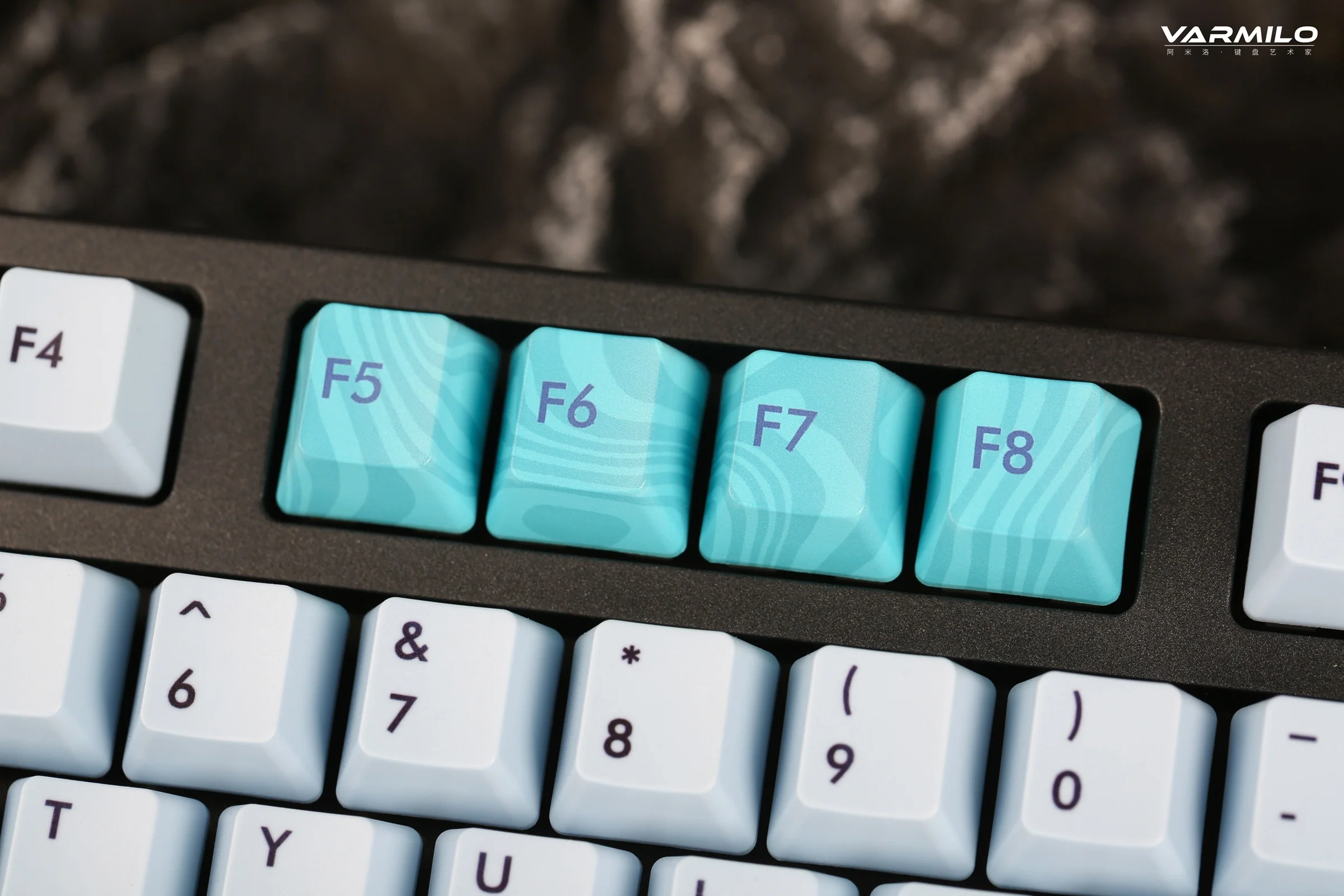 Varmilo VA Series V2 Aurora Bluetooth White LED Mechanical Keyboard - Image 5
