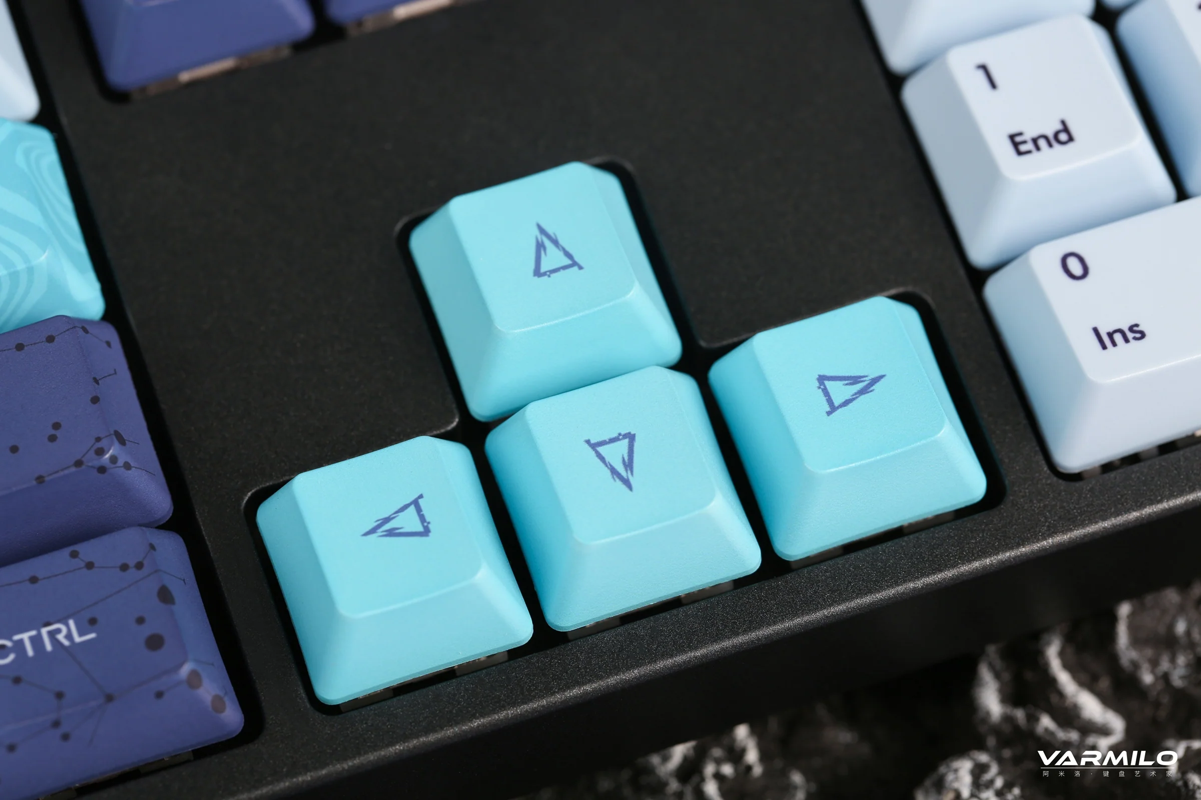 Varmilo VA Series V2 Aurora Bluetooth White LED Mechanical Keyboard - Image 6