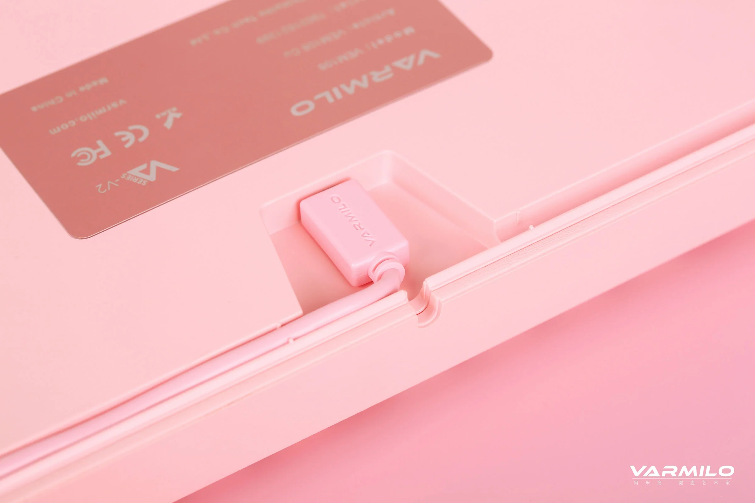 Varmilo VA Series V2 Sakura Round 2 Bluetooth Mechanical Keyboard - Image 8