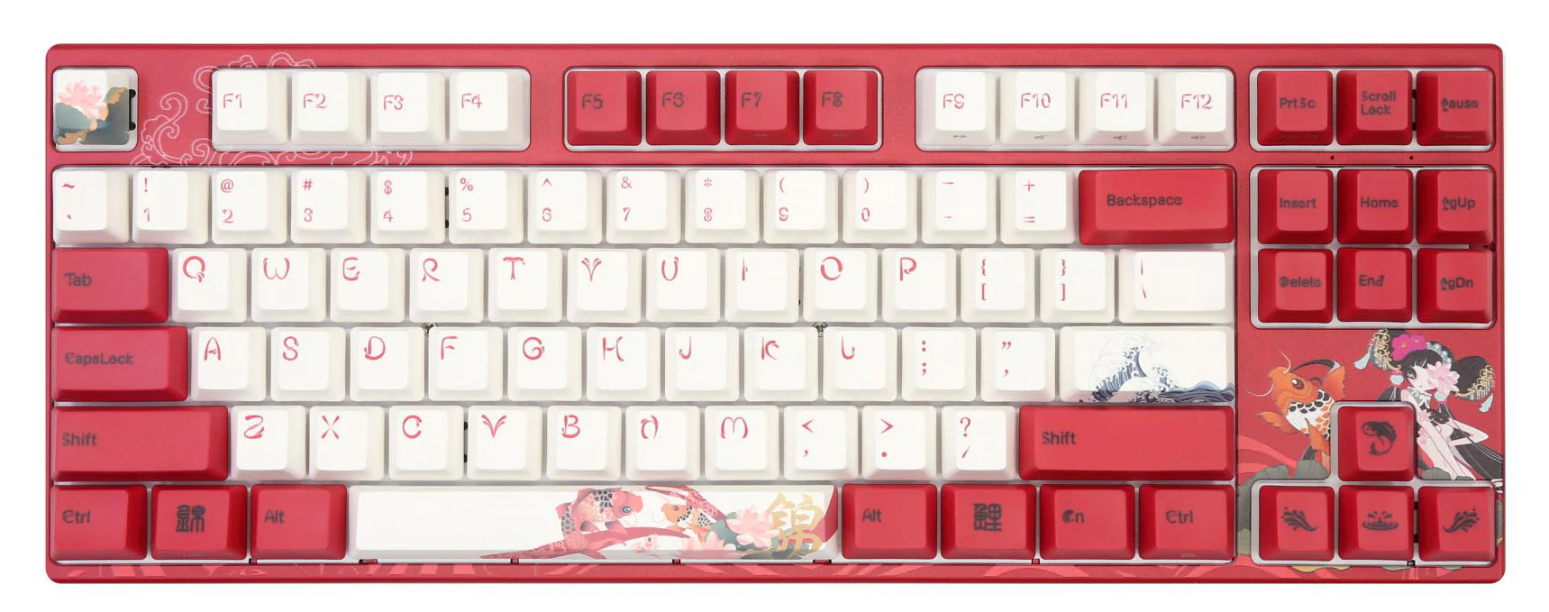 Varmilo MA Series V2 Koi White LED TKL EC Mechanical Keyboard