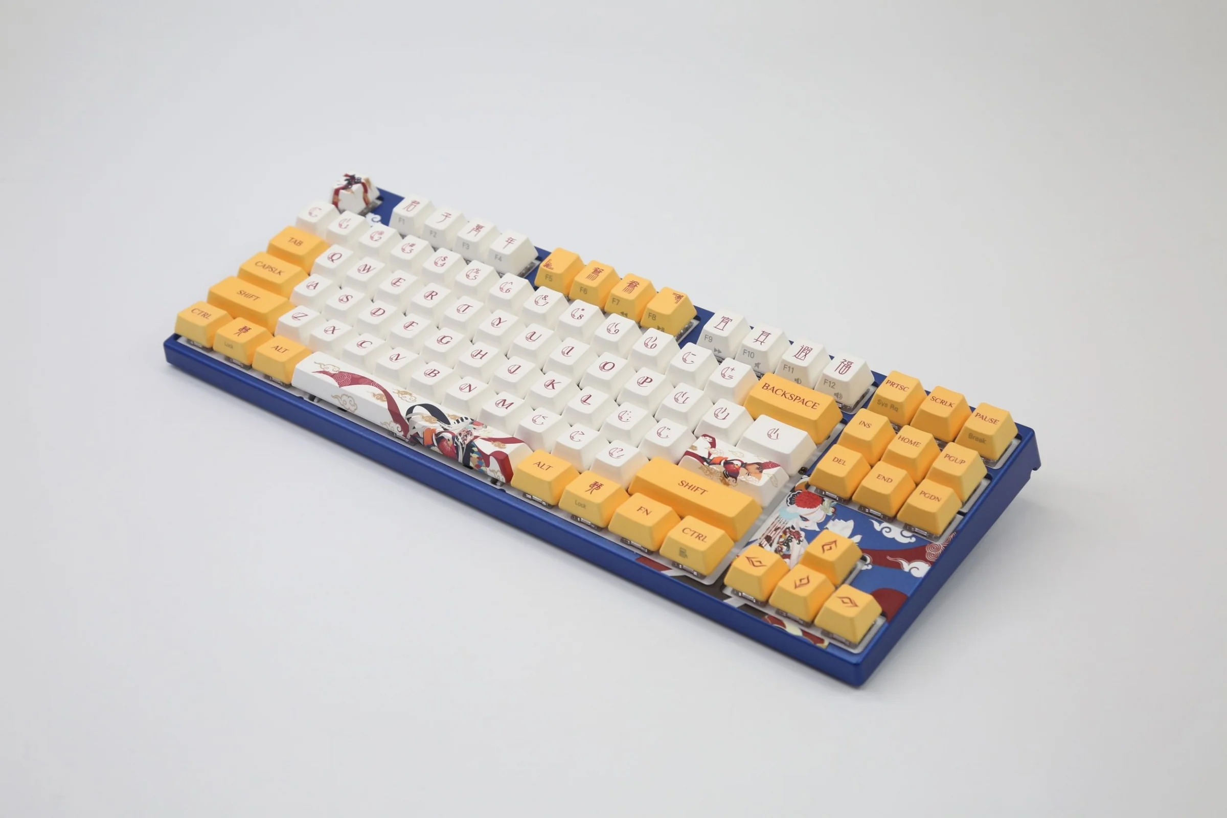 Varmilo MA Series V2 Love Birds Yuan (You) White LED TKL EC Mechanical Keyboard - Image 2