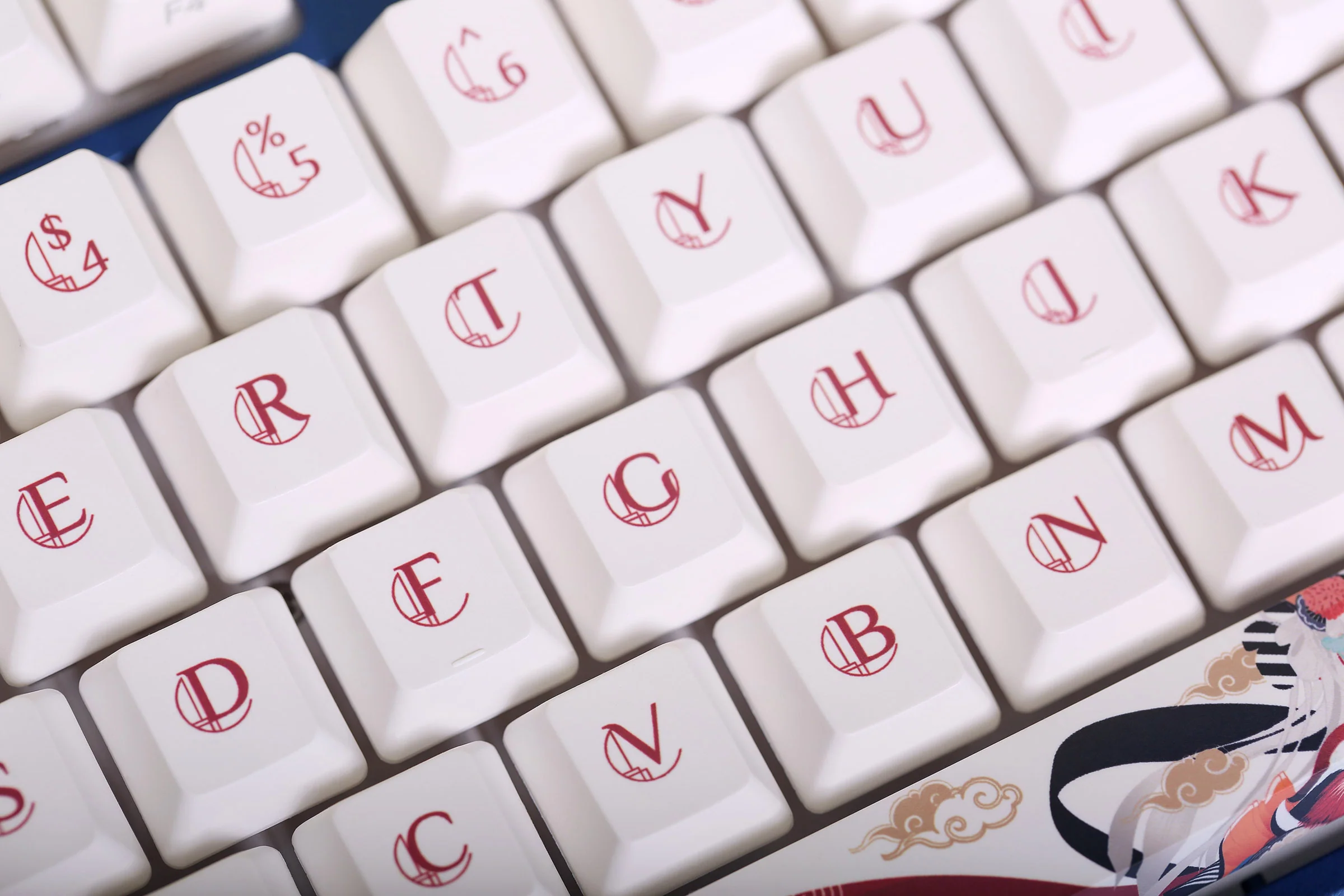 Varmilo MA Series V2 Love Birds Yuan (You) White LED TKL EC Mechanical Keyboard - Image 6