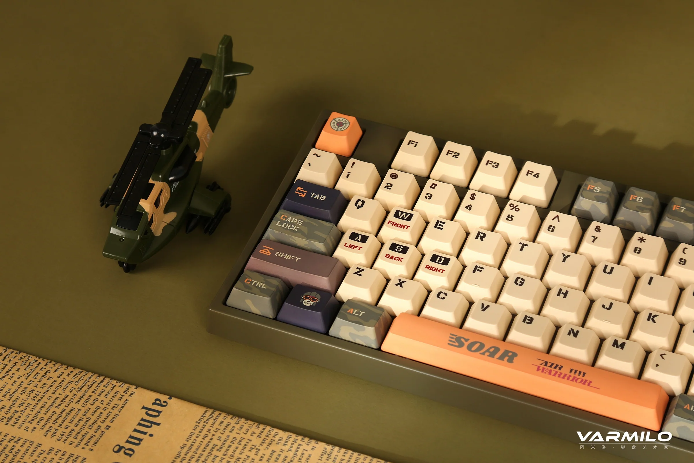 Varmilo MA Series V2 Warrior Soar White LED TKL EC Mechanical Keyboard - Image 4